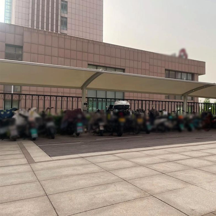 石楼县膜结构电动车棚